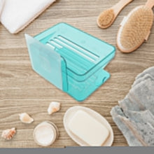Double-layer soap dish with hook, self-adhesive