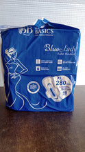 Beautiful Basics Blue Lady Long Pads With Wides Wings Sanitary Pads – 280 mm, 40-Pack