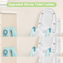 2 In 1 Potty Training Toilet Seat with Step Stool Ladder For Toddlers